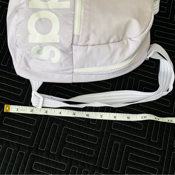 Adidas Linear Mini Backpack Small Purple Bag One Size - Picture 7 of 9